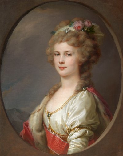 Elena Pavlovna de Russie - Giovanni Battista Lampi